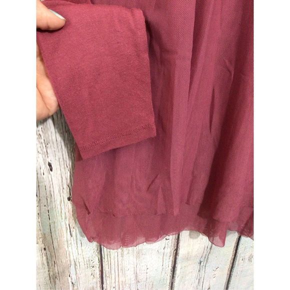 Matilda Jane Boho Peasant Style Top Size XS Dusty Rose 🌷 - Picture 2 of 10